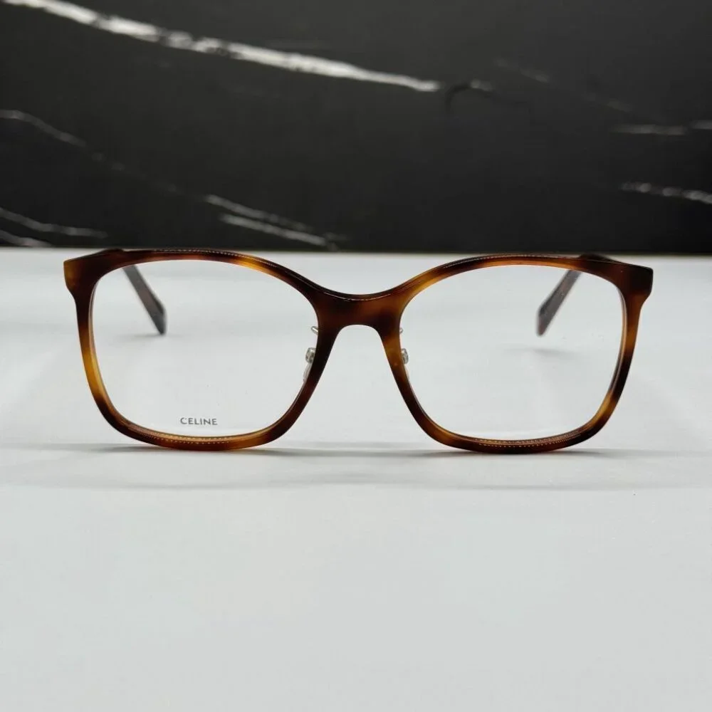 NEW CL50027J 056 CELINE EYEGLASSES LIGHT HAVANA UNISEX EYEWEAR CELINE CL 50027J